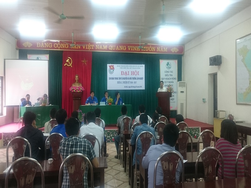Đại hội chi Đoàn thanh niên Trung tâm Tài nguyên và Môi trường Lâm nghiệp nhiệm kỳ I (2016 - 2017). Đại hội chi Đoàn thanh niên Trung tâm Tài nguyên và Môi trường Lâm nghiệp nhiệm kỳ I (2016 - 2017).